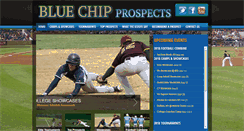 Desktop Screenshot of bluechipprospects.com