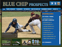 Tablet Screenshot of bluechipprospects.com